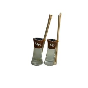 Woodwick Set of 2 Reed Diffuser Essential Oil 2oz - Black Cherry